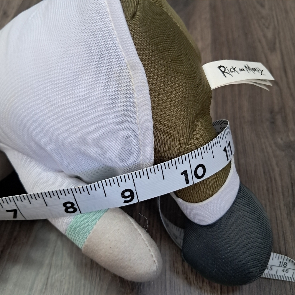 Rick 10” Plush From Rick and Morty Official License Toy Factory 2019 Adult Swim - Picture 9 of 10
